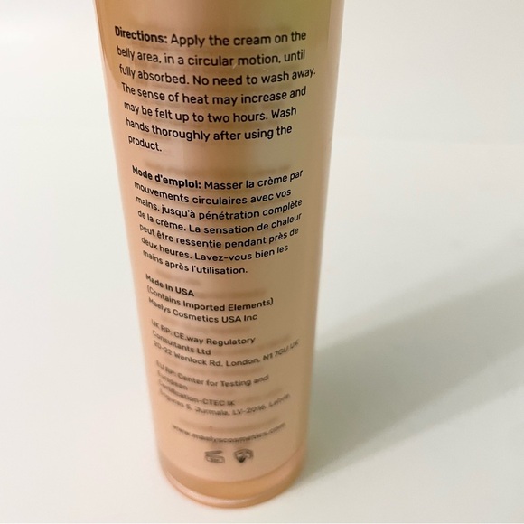 Maelys B-Flat Firming Belly Cream Cellulite Reduction 3.38 Fl oz - Picture 8 of 9